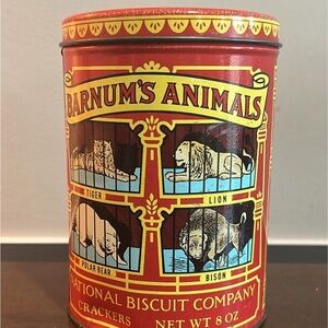 Barnum’s Animal Crackers Vintage Tin